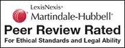 AV Rated attorney by Martindell Hubell